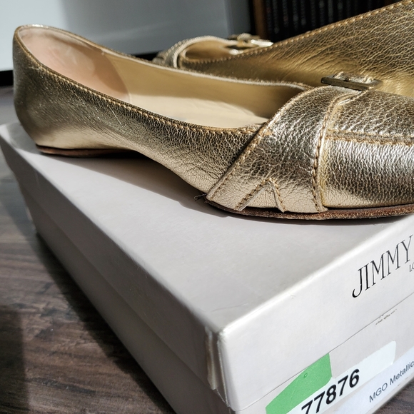 Jimmy Choo loafers shoes size 37.5 - Picture 5 of 9